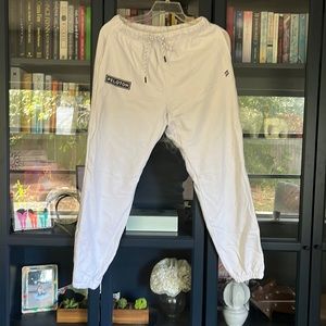 Peloton White Sweatpants